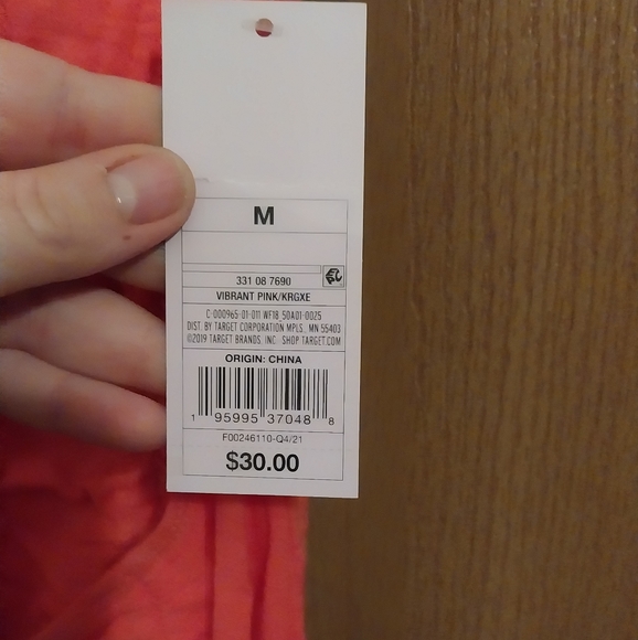 Wild Fable Pink Cut Out Dress Size Medium NWT - Picture 3 of 6